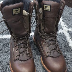 Irish Setter Red Wing Men's Dark Brown Leather Boots Size 14